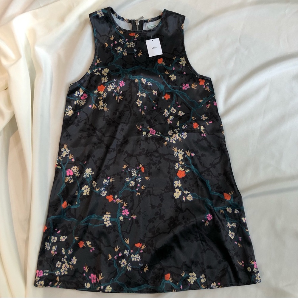 Urban Outfitters Silky Printed Pattern Dress